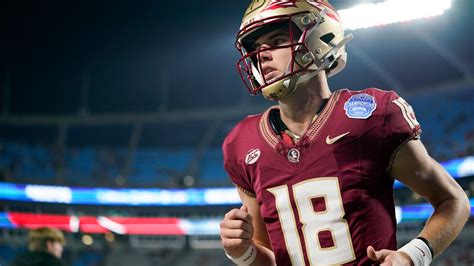 Freshman QB Brock Glenn makes first start for Florida State with potential CFP berth on line