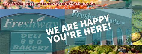 Join our subscribers list to get the latest news, updates and special offers delivered directly in your inbox. Freshway Market, a family owned business, has grown and diversified in order to meet the needs and wants of our clientele.