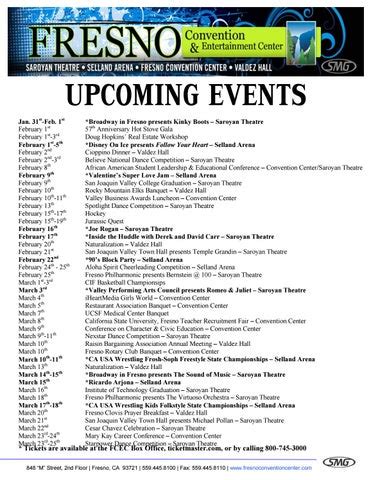 Fresno Event Calendar