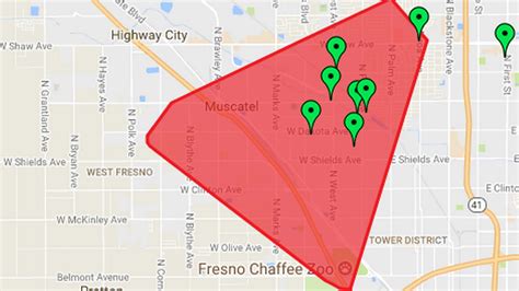 Fresno ca power outage. To search for an outage, visit our Outage Center. Here, you can type in a specific address to view the outage status or select the outage map option to view all outages. If you are having trouble locating your address in the outage map, the following tips may help when searching for an address: Ensure the address is in California and PG&E's ... 