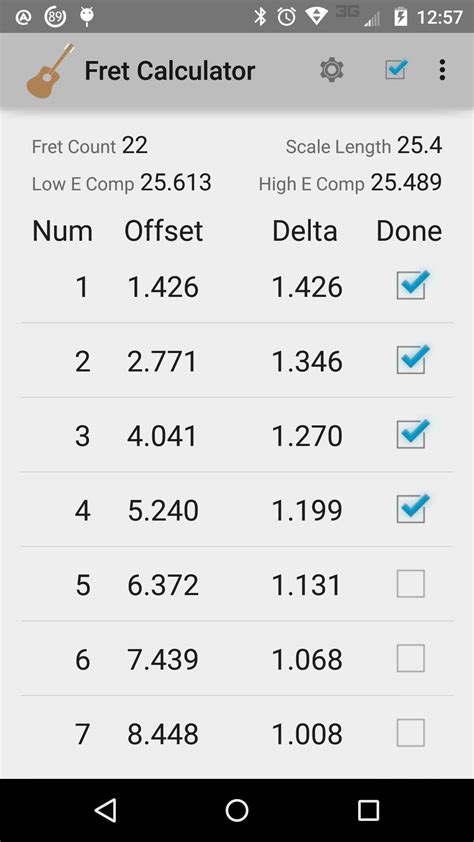 Fret Calculator for Android APK Download