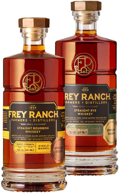 Frey ranch. A new generation of Farmers + Distillers raising a whiskey of the land. 100% sustainably grown, harvested, distilled, matured + bottled at #FreyRanch! 21+ 