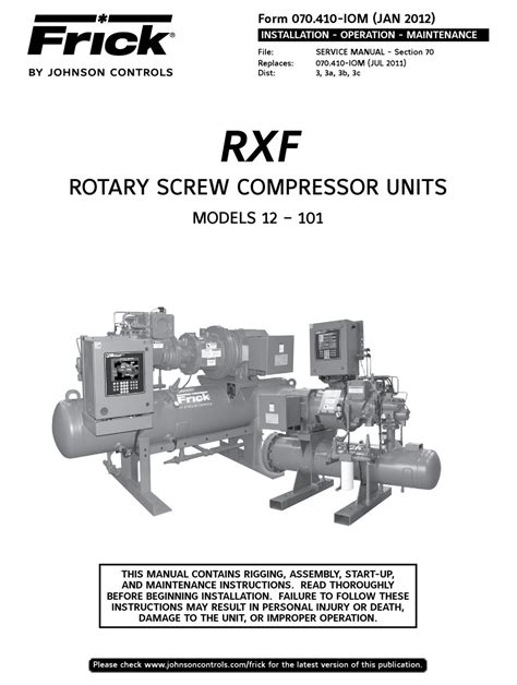 Frick compressor manual for rxf 58. - Allgemeine organische und biologische chemie von kenneth w raymond.