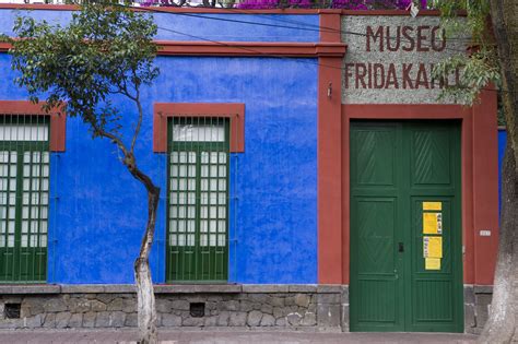  From January 1937 to April 1939, the couple lived at Frida Kahlo's family home called “La Casa Azul” (The Blue House), which is located in the Coyoacán borough of Mexico City. However, by 1939, Diego Rivera and Leon Trotsky had a falling-out. .