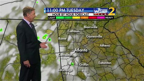 Friday Forecast: Temps in low 90s with isolated showers and storms