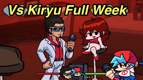 Friday Night Funkin VS Kiryu 🕹️ FNF Mods Games - Unblocked