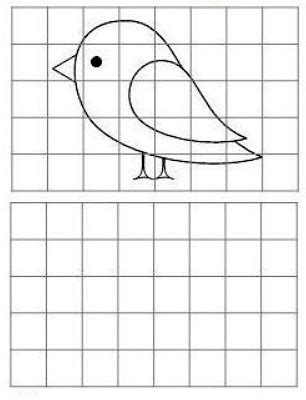 Friday Projects Spring Grid Drawing