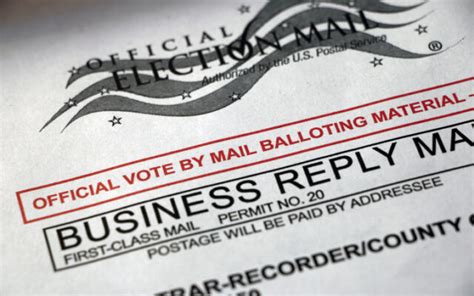 Friday is the deadline to apply for ballot by mail