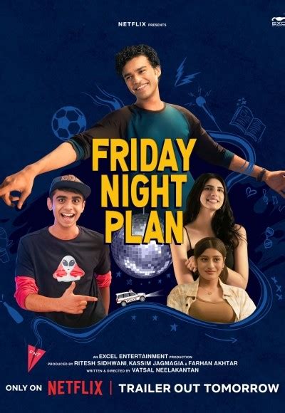 Friday night plan. Sep 6, 2023 · Friday Night Plan leaves something to be desired when it comes to how much of that journey we see: main character Sid’s grief manifests in pursuit of the perfect college stemming from his fear ... 