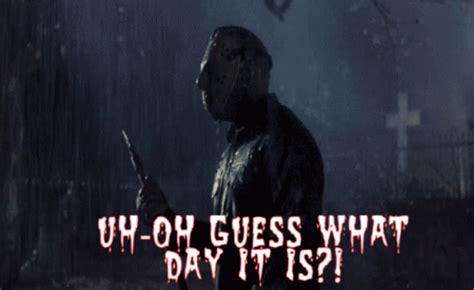 Explore and share the best Friday The 13Th 1980 GIFs and most popular animated GIFs here on GIPHY. Find Funny GIFs, Cute GIFs, Reaction GIFs and more.. 