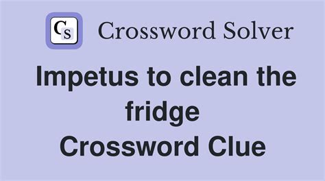 Fridge accessory - crossword puzzle clues & answers - Dan Word