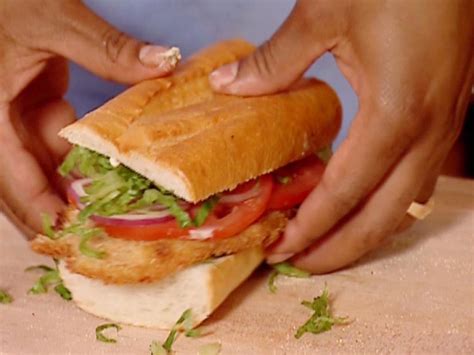 Fried Fish Sandwich Recipe Aaron McCargo Jr. Food Network