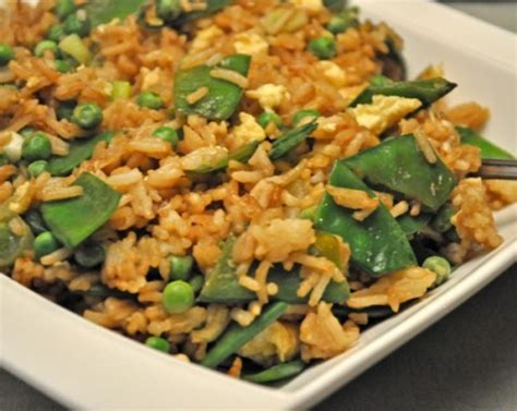 Fried Rice with Peas and Snow Peas - Thyme for …