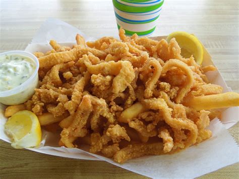 Fried clam strips. SeaPak Clam Strips are made from sustainably sourced Atlantic Surf clams for an easy appetizer or party snack. Restaurant quality, yet ready in minutes, ... 