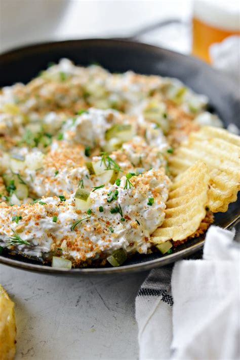 Fried pickle and ranch dip. Product Details. Taste of the South™ Fried Pickle Dip is the perfect creamy, crunchy, and zesty companion to add a little kick to anything that can be dipped. The cream cheese, sour cream, real bits of dill pickle, and ranch seasoning seal … 
