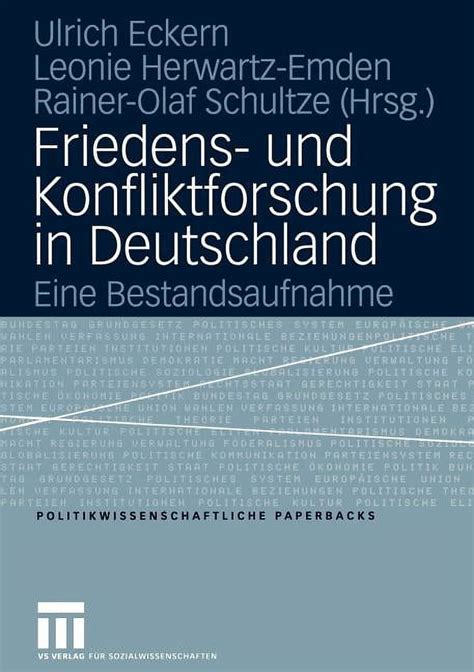Friedens  und konfliktforschung in deutschland: eine bestandsaufnahme; in memoriam dieter s. - Inspección periódica del tanque receptor de aire.