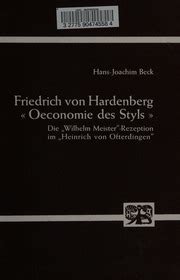 Friedrich von hardenberg oeconomie des styls. - Ökologisch orientierte preisbildung in öffentlichen unternehmen.