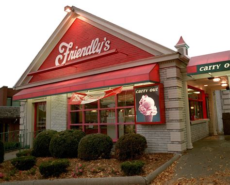 Friendlys restaurant. Friendly’s Ice Cream, LLC is a vertically integrated restaurant company, with an iconic brand name, serving signature sandwiches, burgers and ice cream desserts in a friendly, family environment. Together with its broad franchisee base, the company has system-wide sales of over $500 million and distribution through over 8,000 retail locations. 