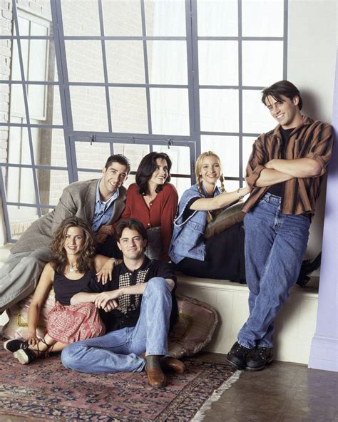 Friends, popular American television sitcom that aired on NBC from 1994 to 2004. It won six Emmy Awards, including outstanding comedy series, and, from its second season until the end of its run, it maintained a top five or better Nielsen rating, hitting number one in its eighth season.. 