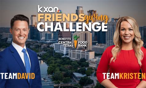 Friendsgiving Challenge 2023: Donate to Team David or Kristen to help Central Texas Food Bank