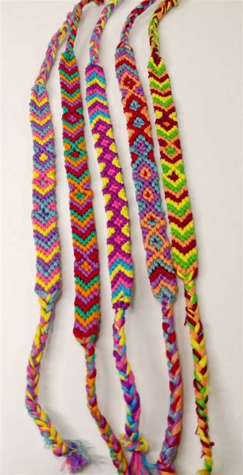Friendship Bracelets Patterns Chevron Diamond and Chevron Friendship