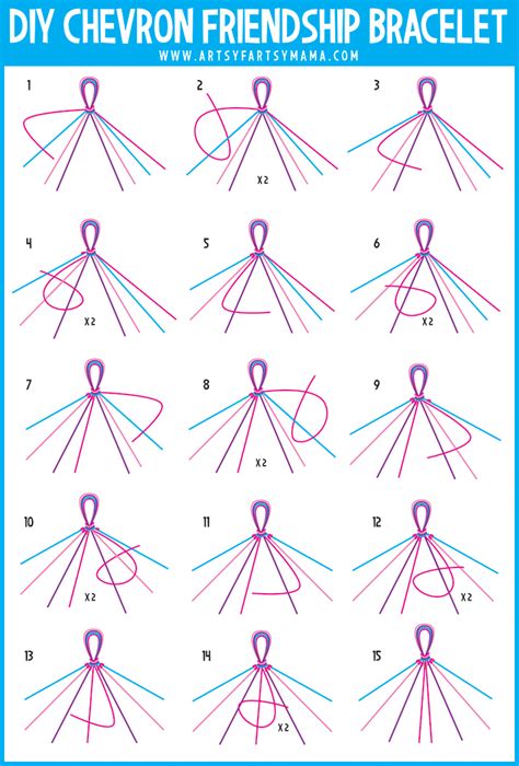 Friendship Bracelets Patterns Tutorial Friendship Bracelet Patterns