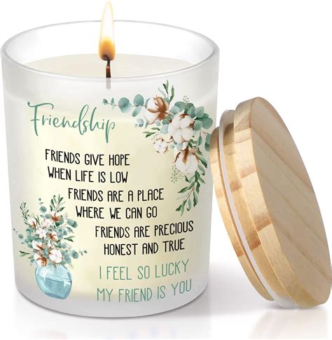 Friendship Gifts for Women Best Friend Candle Gifts for Her