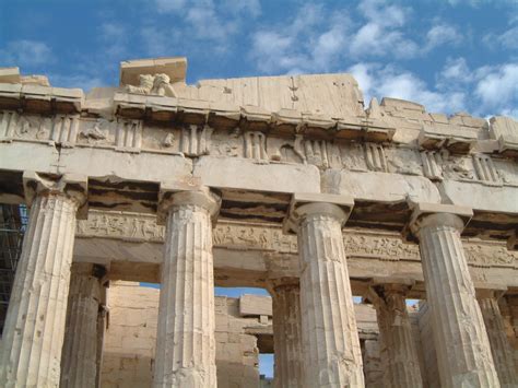 Oct 11, 2023 · The Parthenon was the grandest of all the works instigated by Pericles; emblematic in this respect is the episode narrated by Plutarch, in which Pericles and the sculptor Pheidias are incriminated for having included their own portraits among the decorative elements of the gold-and-ivory sculpture housed within the Parthenon itself (Plutarch Vit. . 