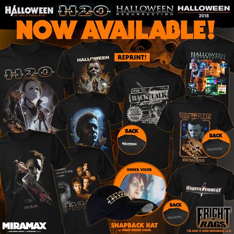 Fright-rags - Fright-Rags Ghostbusters Halloween 1978 Halloween II Halloween III Halloween 4 Halloween 5 Halloween 6 Halloween: H20 Halloween: Resurrection Halloween 2018 ...