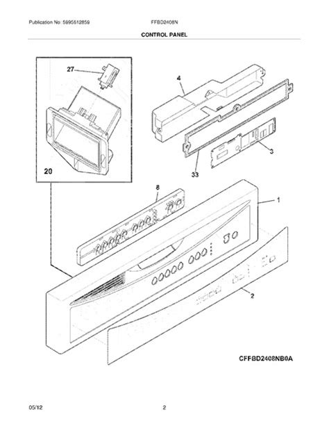 Frigidaire FFBD2408NS0A Parts Reliable Parts