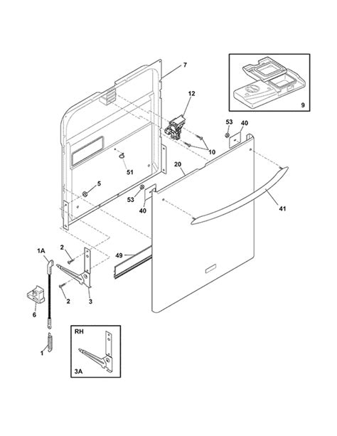 Frigidaire GLD4355RFS3 dishwasher manual