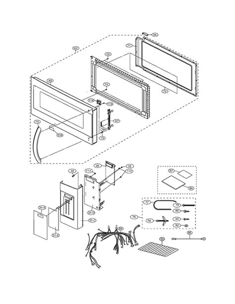 Frigidaire Microwave Model FGMV174KFC Parts (100 results)