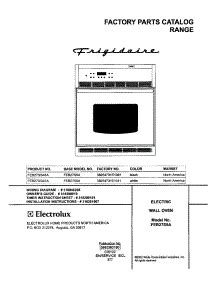 Frigidaire Wall Oven FEB27S5ASA - Easy Appliance Parts