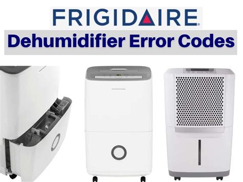 I need your help with Frigidaire dehumidifier error c