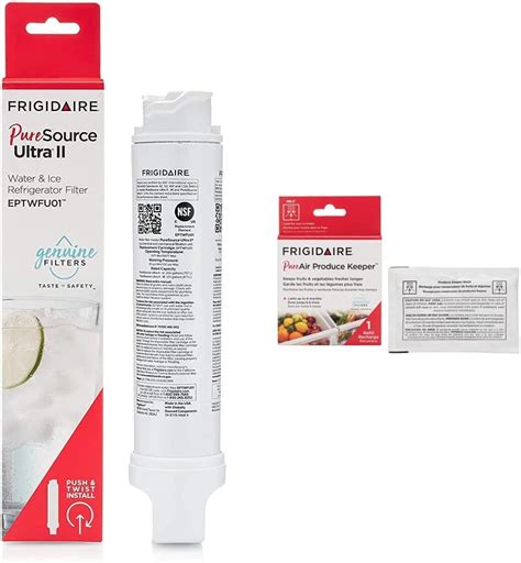 LuxPure Refrigerator Water Filter Replacement Compatible with Frigidaire FPPWFU01 PurePour PWF-1 Electrolux EPPWF01 PureAdvantage PWF-1 Water Filter (3 Pack) 53. Save 16%. $7999 ($26.66/count) Was: $94.99. Lowest price in 30 days. FREE delivery Sun, Sept 10.. 