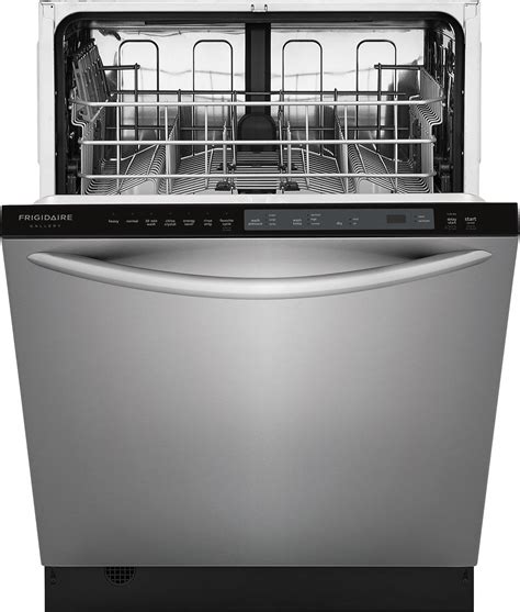 Frigidaire gallery dishwasher. Gallery Top Control 24-in Built-In Dishwasher (Fingerprint Resistant Stainless Steel) ENERGY STAR, 52-dBA. Shop the Collection. 997. ... The Frigidaire 24 in. built-in dishwasher offers triple the cleaning power giving your dishes a more effective clean with our three spray arms that achieve better water coverage. Plus, enjoy an enhanced dry ... 