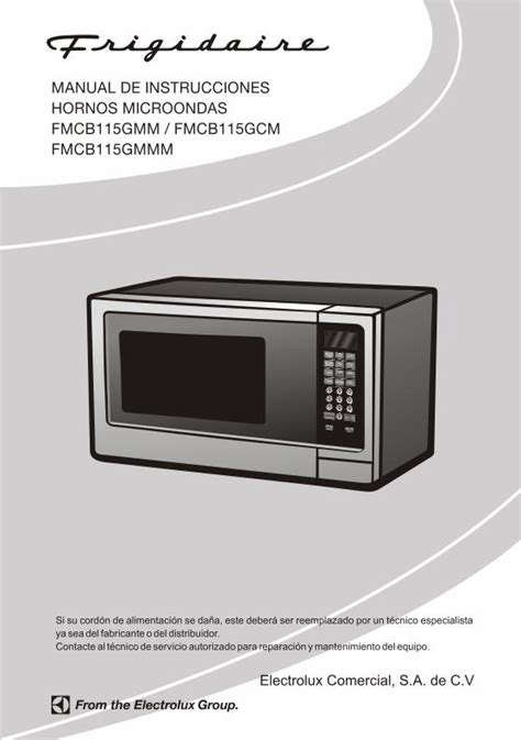 Frigidaire gallery manual de instrucciones de microondas. - The complete personal finance handbook by teri b clark.