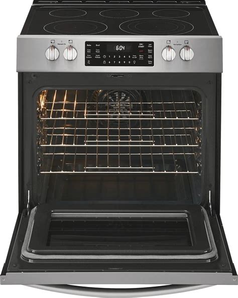 Frigidaire gallery slide in electric range manual. - Three level guide story and questions.