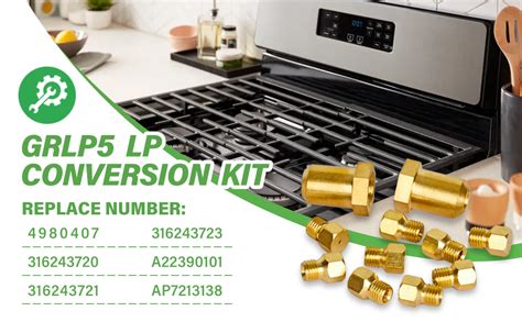 Frigidaire lp conversion kit grlp5.  Be sure to The FRIGIDAIRE RANGE NATURAL G...