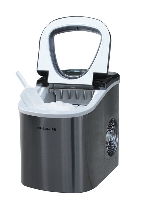 Frigidaire portable self cleaning ice maker black stainless steel. Things To Know About Frigidaire portable self cleaning ice maker black stainless steel. 
