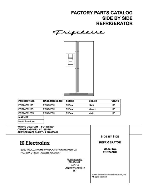 Frigidaire side by side refrigerator user manual. - Dna technology ch 13 study guide ansawers.
