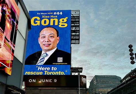 Fringe Toronto mayoral candidate Gong demands recount despite losing by over 266K votes
