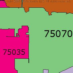 Frisco Zip Code Map 75033 Australia Map