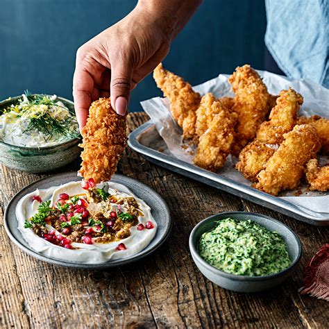 Friterad kyckling yoghurt