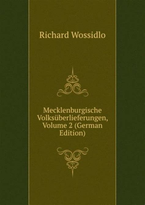 Fritz reuter, richard wossidlo, mecklenburgische volksliteratur. - Invasión inglesa de galicia en 1719..