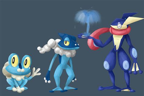I'm conflicted because I like Froakie the most but I don't want to start with a water type, after all there's so many good water types available already. Reply ... the fun part is now seeing other people's froakie evolution adaptations and then finally nintendo's. It shows different mind-sets when different froakie evo's are completely unique .... 