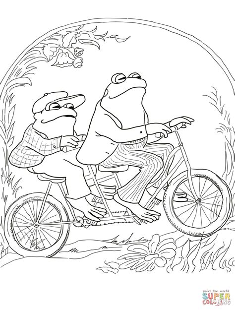 Frog And Toad Coloring Pages Free Coloring Pages