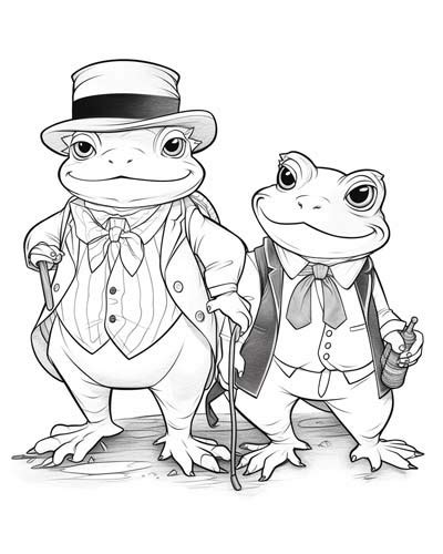 Frog And Toad Coloring Pages Frog Coloring Pages Frog And Toad Toad