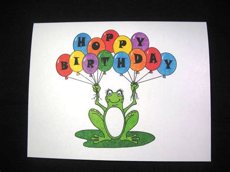 Frog Cardmaking - Etsy