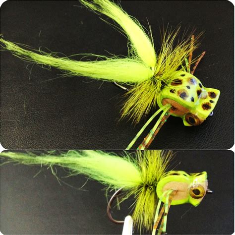 Frog fly pattern How to tie fly, Fly tying Step by Step Patterns